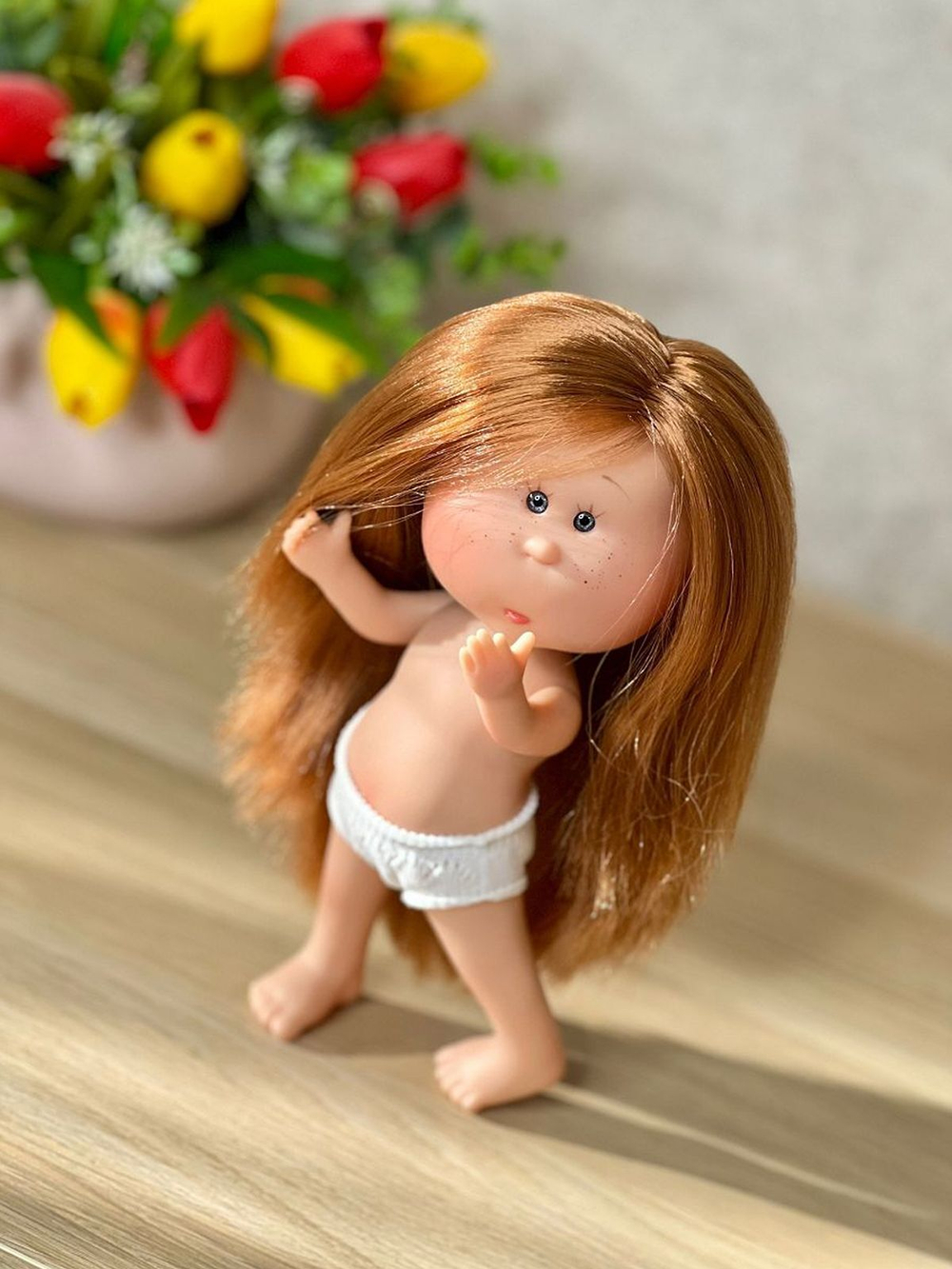 Кукла Nines виниловая 23см Little Mia без одежды (3199W3)