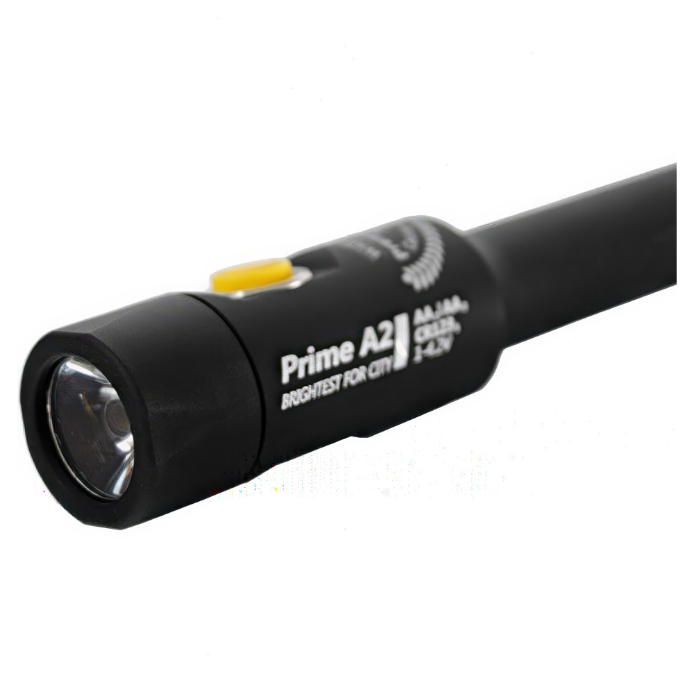 Фонарь на каждый день Armytek Prime A2 — защита от перегрева и низкого заряда с индикацией.