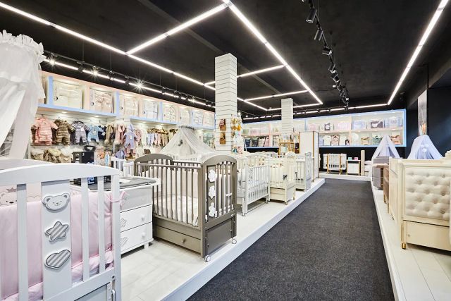 Четыре больших магазина в Москве