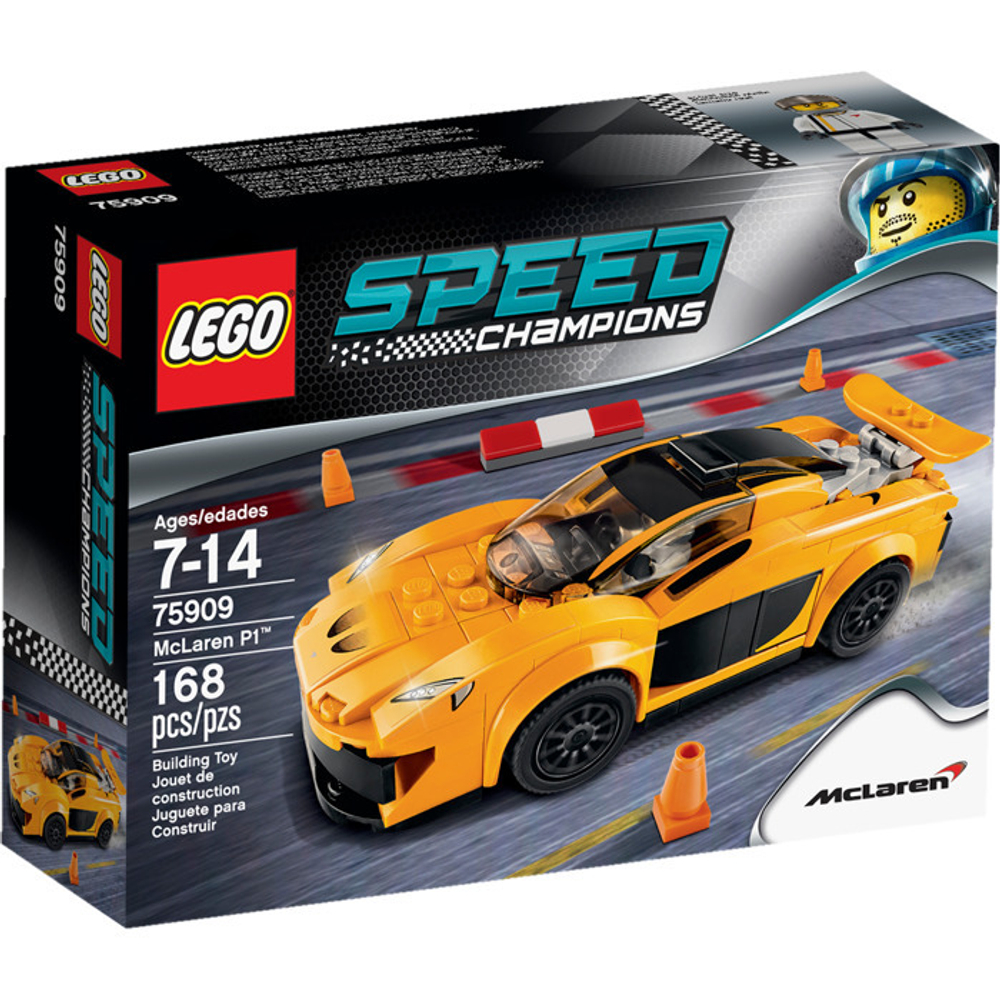 LEGO Speed Champions: McLaren P1 75909 — Лего Спид чампионс Чемпионы скорости