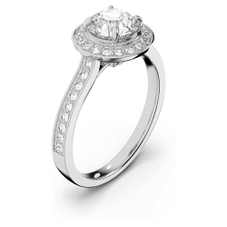 ATTRACT LIGHT:RING RND CZWH/CRY/RHS 60 5412053