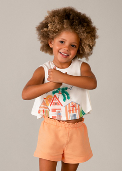 топ с шортами