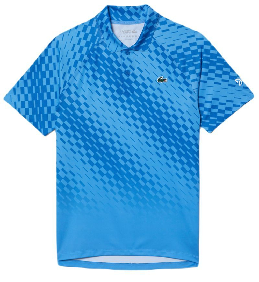 Мужское поло теннисное Lacoste Tennis x Novak Djokovic Player Version Polo Shirt - blue
