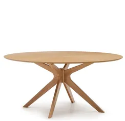 Стол Naanim овальный 180x110 см, шпон дуба