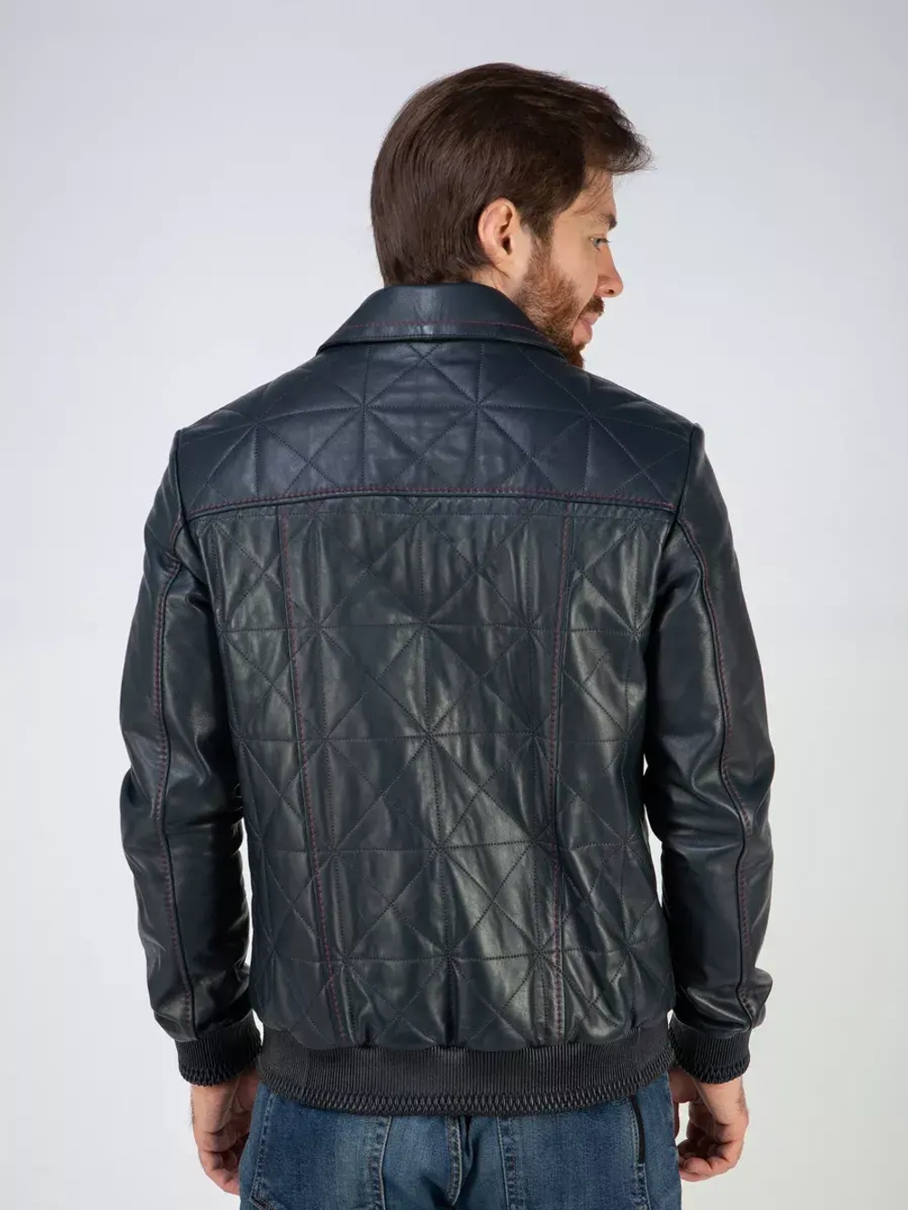 Кожаная куртка демисезонная Турция