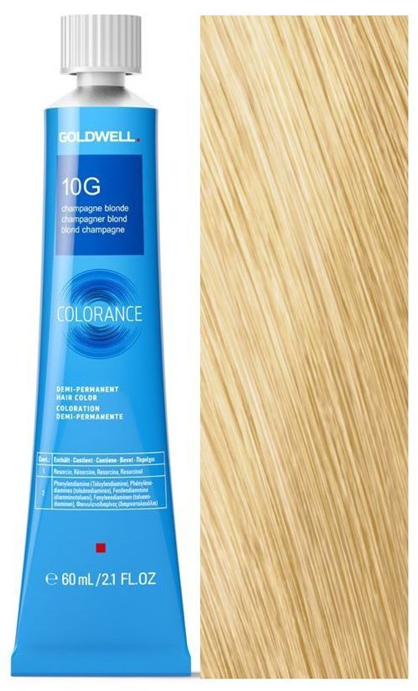 Goldwell Colorance 10GP Светлый золотисто-перламутровый блонд, 60 мл