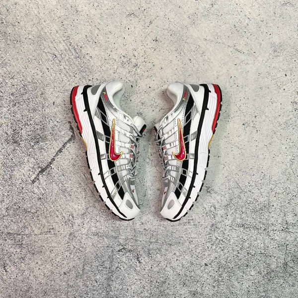Кроссовки Nike P-6000 white/red