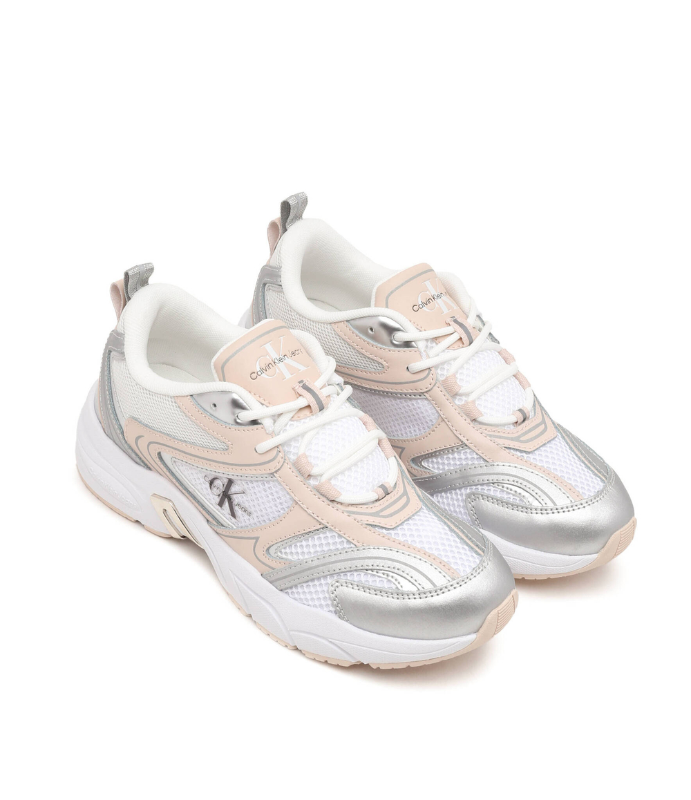 Кроссовки RETRO TENNIS CALVIN KLEIN JEANS - серебряный(YW0YW01381)