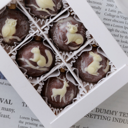 Набор "Новогодние шарики" с животными #2