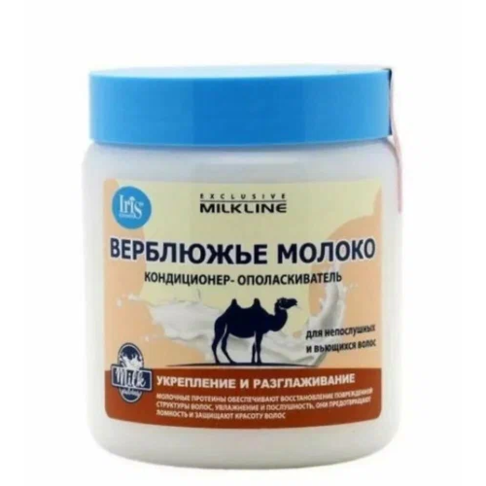 Кондиционер-Ополаскиватель Верблюжье Молоко Milkline Укрепление и Разглаживание 500 мл