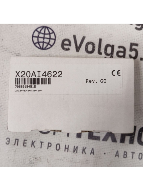 B&R X20AI4622 Rev.G0 н