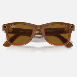 Ray-Ban Meta Wayfarer ( Цвет оправы - коричневый, цвет линз - коричневый )