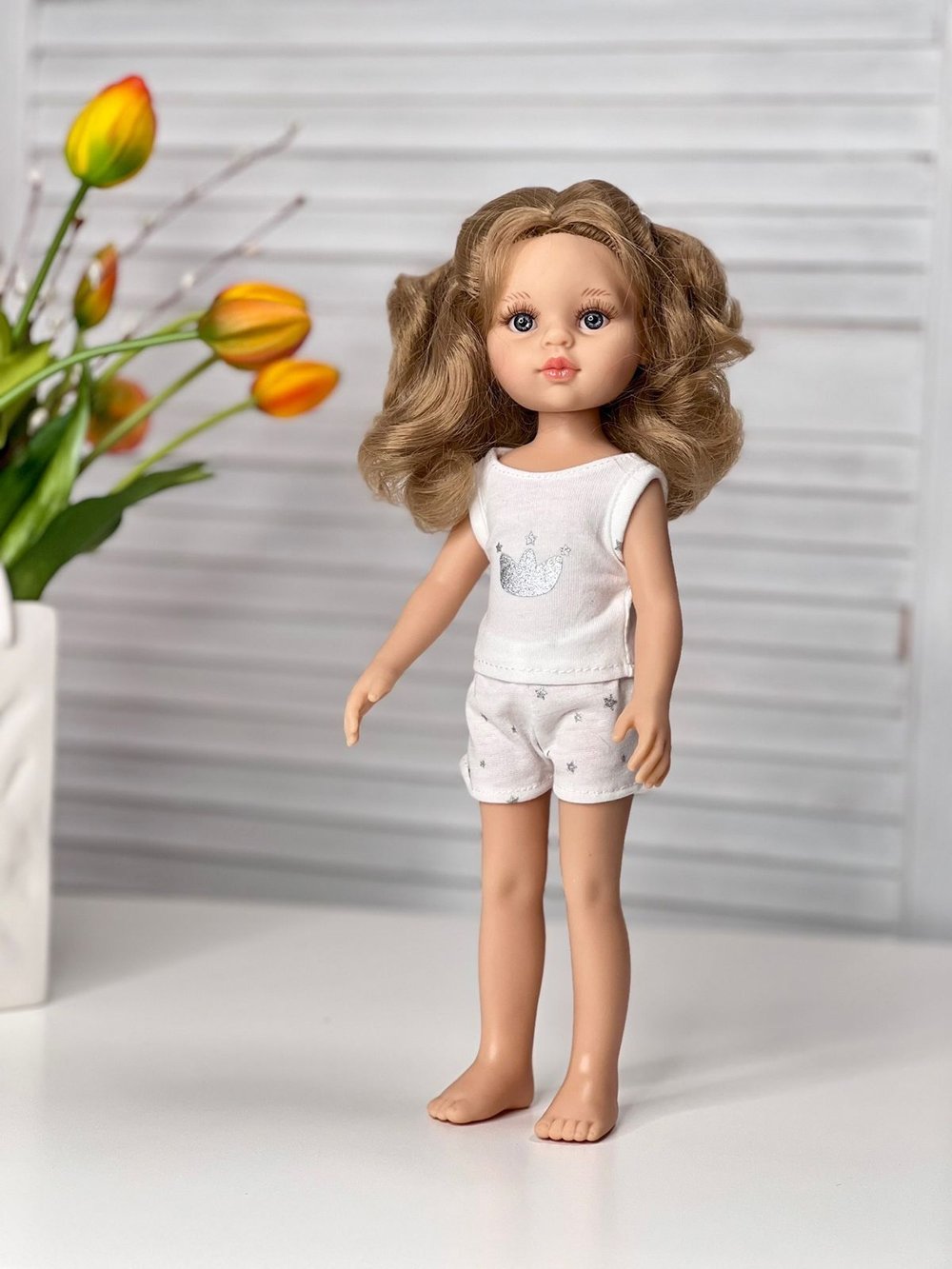 Кукла для девочки Paola Reina 32см Карла в пижаме