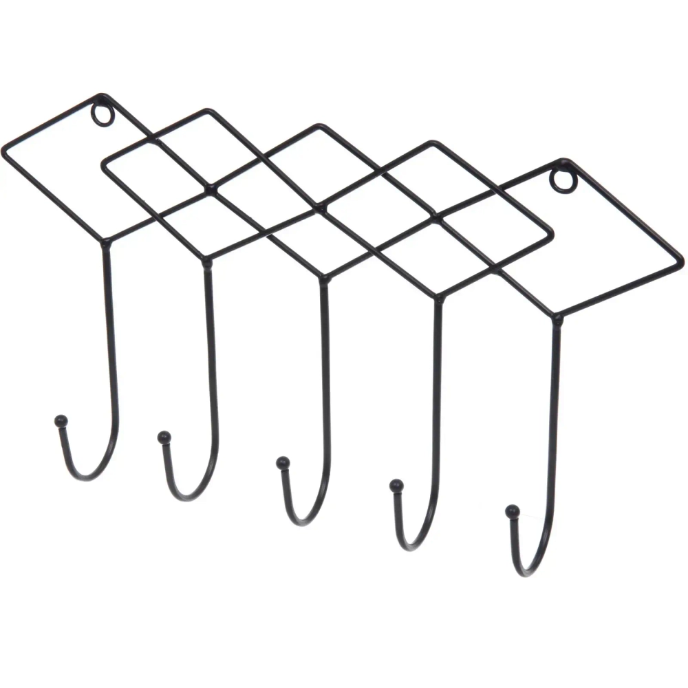 Ключница настенная металлическая «ЛОФТ ВОСТ», фритола, цвет чёрный, 30*17*4см