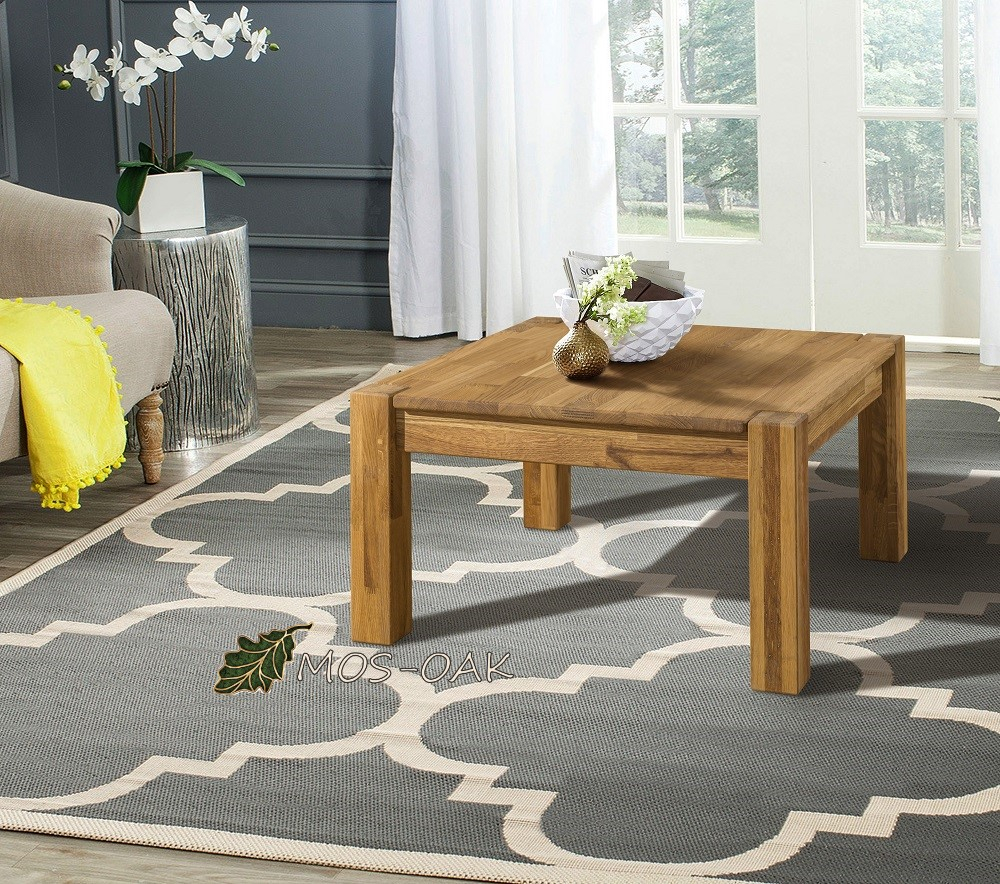 Стол журнальный из массива дуба Клермон-01