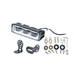 Фара светодиодная 45W, 3 LED, с кронштейном, Свет Противотуманный (полоска), 120*100*50