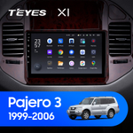 Teyes X1 9" для Mitsubishi Pajero III 1999-2006