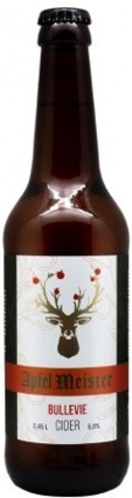 Сидр полусухой Bullevie ApfelMeister 0.45 стекло - 10 шт