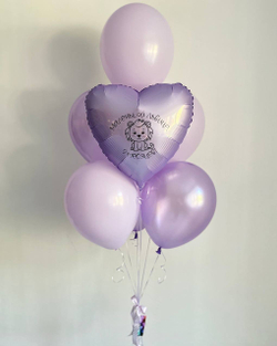 Воздушные шары для девочки на 9 месяцев/лев №3240