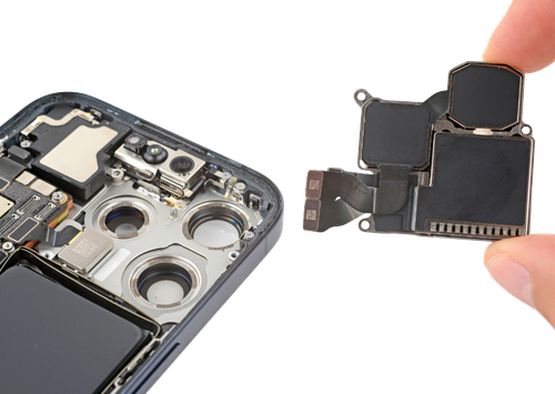 Замена основной камеры на iPhone 15 Pro Max