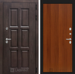 Дверь с терморазрывом входная Лабиринт ЛОНДОН ТЕРМО 05 Итальянский орех