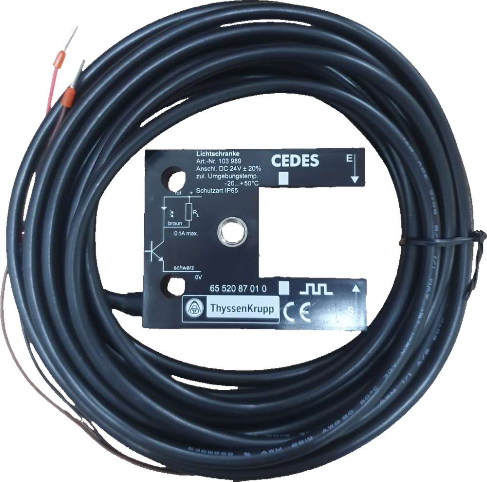 Датчик Lichtachranke art.nr.103 989 DC24V CEDES ThyssenKrupp