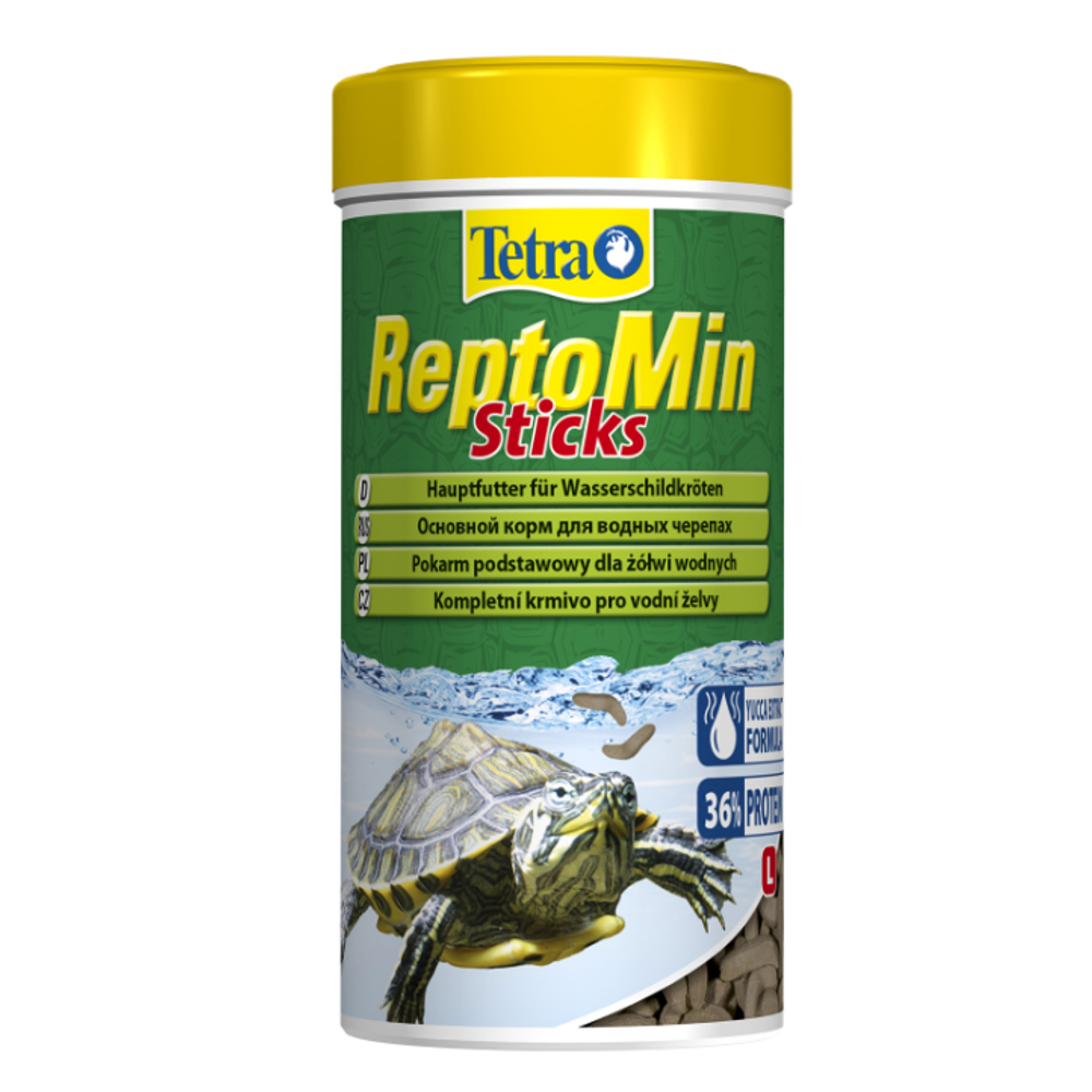Tetra ReptoMin корм в виде палочек для водных черепах 250 мл