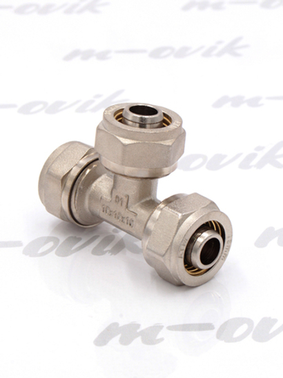 ViEiR Тройник цанговый Ø-16 (MPT1616)