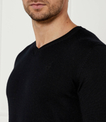 Шерстяной свитер Karl Lagerfeld - черный(655003 544399)