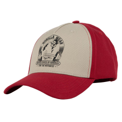 Бейсболка GORILLA Buckley Red/Beige