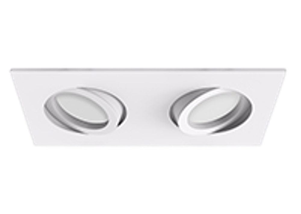 Светильник MR16 SKILL DUO белый, 172*90/150*70 мм, 50 шт/кор