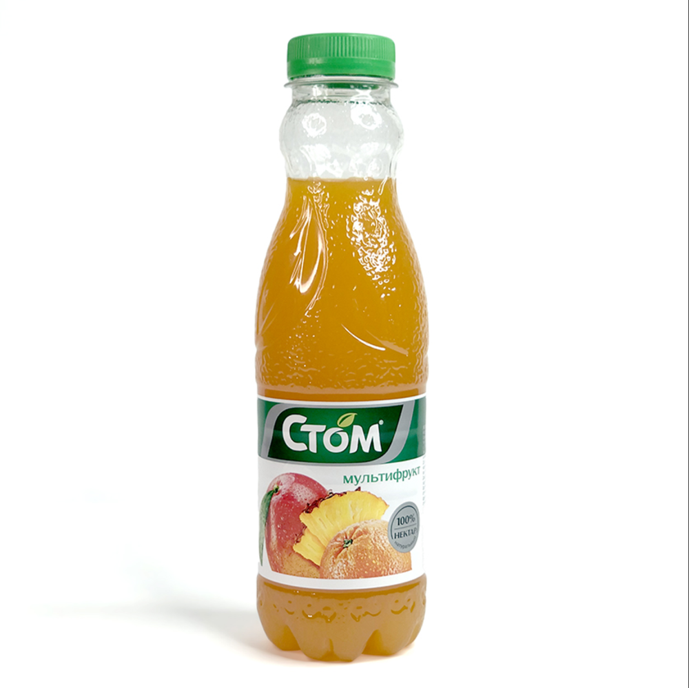 Сок Стом, мультифрукт, 0.5л, ПЭТ