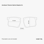 Спортивные очки c диоптриями Scicon Aerobeam Titanium Sunglasses White Matt Photochromic Sunburst
