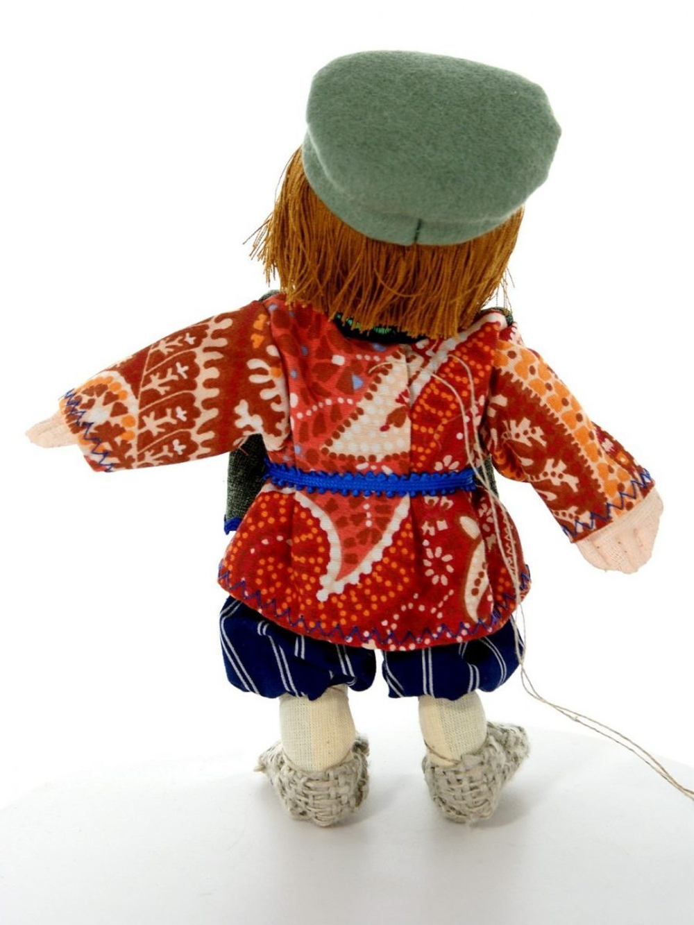 Кукла-подвеска текстильная Потешного промысла в русском крестьянском костюме Федул. Мужик