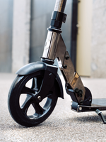 Самокат Micro Classic LED неохром черный