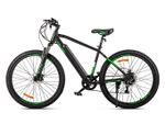 Электровелосипед Eltreco XT 600 Pro (Черно-зеленый)