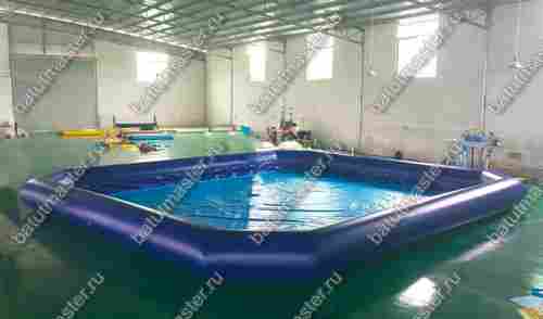 Надувной бассейн «Одноцветный» 8*8*0,65 м