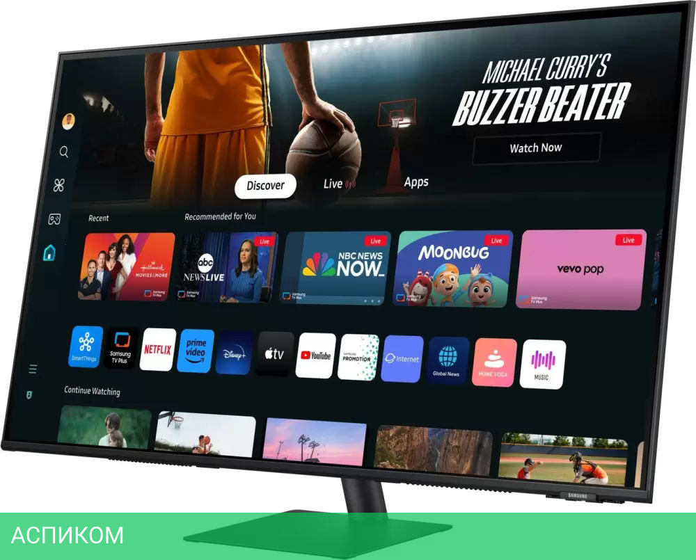 Smart монитор Samsung Smart M7 LS43DM702UUXDU