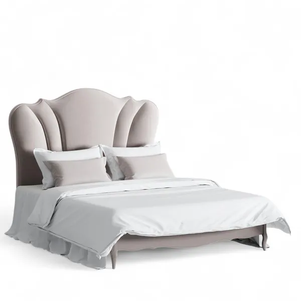 Кровать с мягким изголовьем 160*200