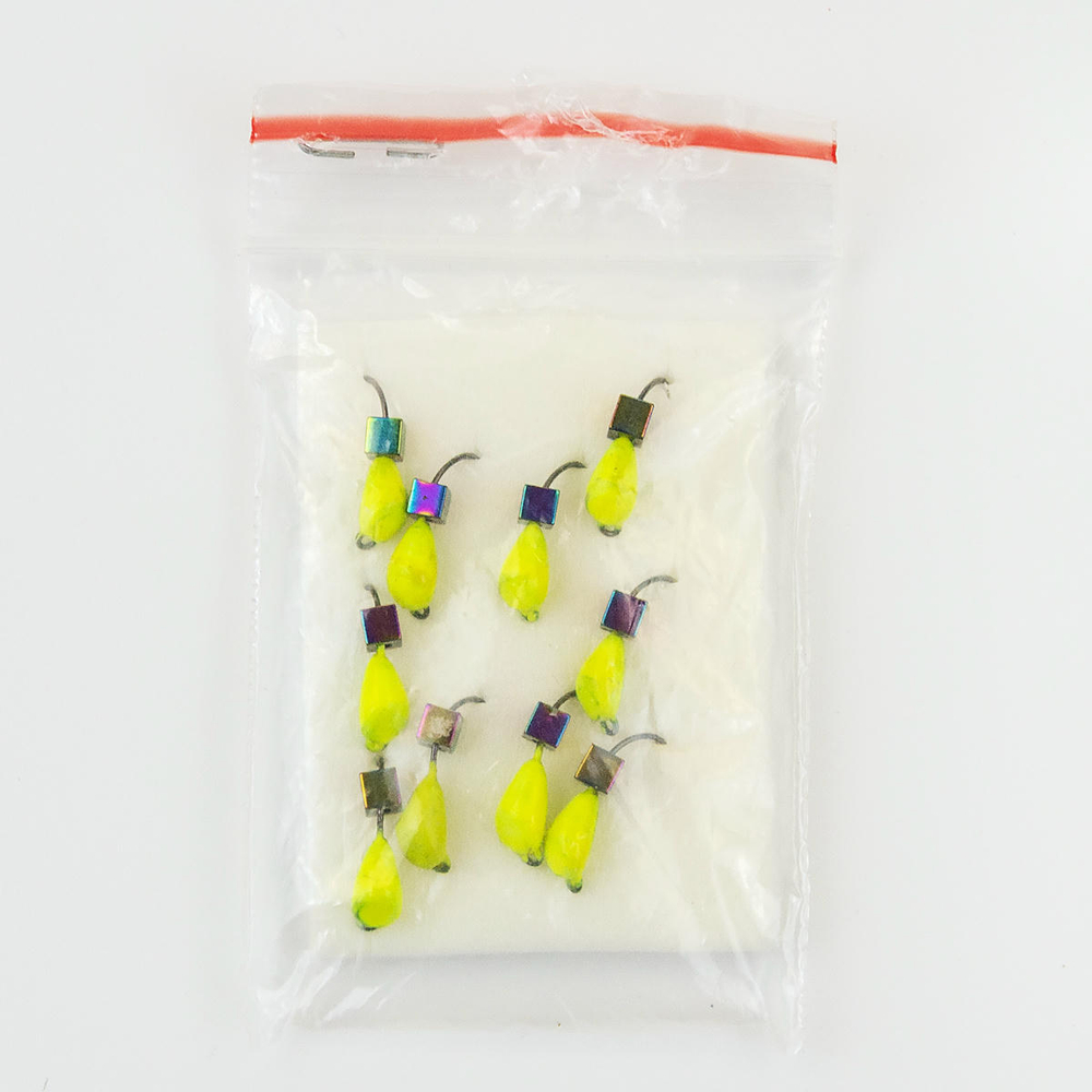 Мормышка "Копыто" с кубиком (4мм)