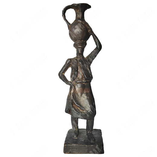 Динес Ю. С. Продавец лимонада. Бронза, литьё. 2000 г.