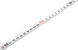 KRAFTOOL EXTREM, 100 м, геодезическая стальная мерная лента
