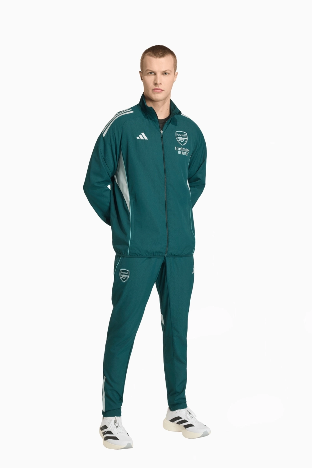 Ветровка adidas Arsenal FC 25/26 Competition Presentation - зеленый