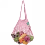 Сумка - шоппер авоська «ТРЕНДИ», цвет пудровая роза, 37*62см (лейбл Селфи)