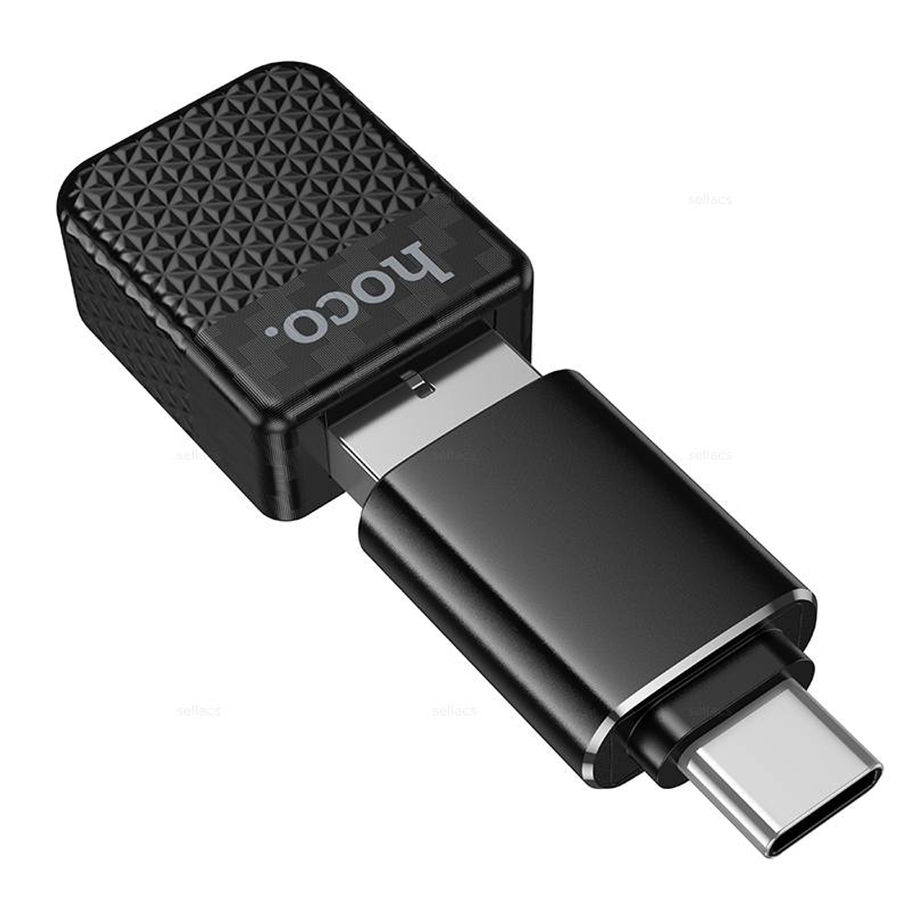 Hoco HU3 Tony автомобильный CarPlay адаптер (black)