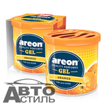Ароматизатор в банке под сиденье Areon GEL САN 80гр - Апельсин\Orange