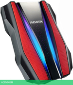 Внешний накопитель A-Data HD770G 2TB Red (AHD770G-2TU32G1-CRD)