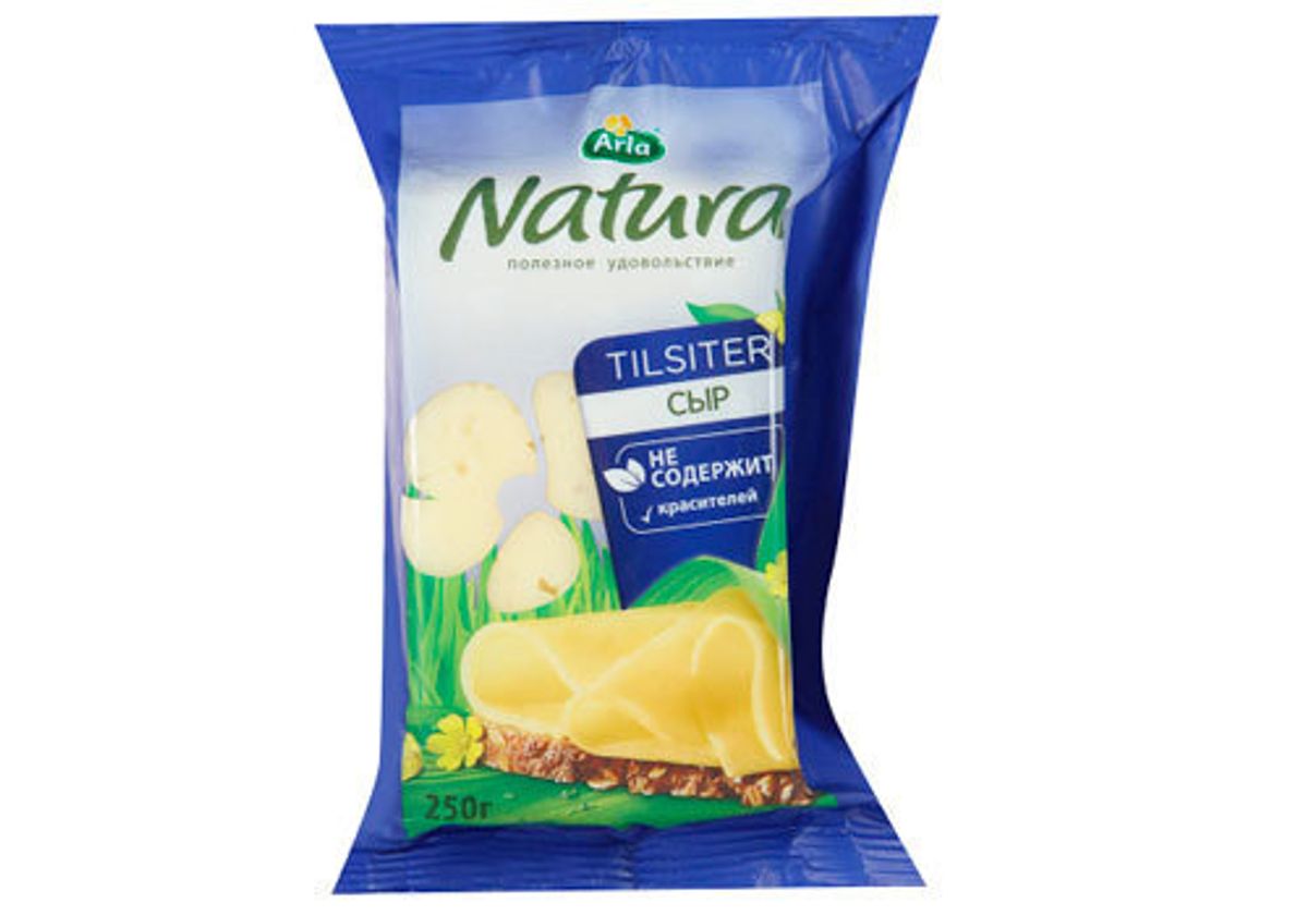 Сыр "Tilsiter" Arla Natura, 250г