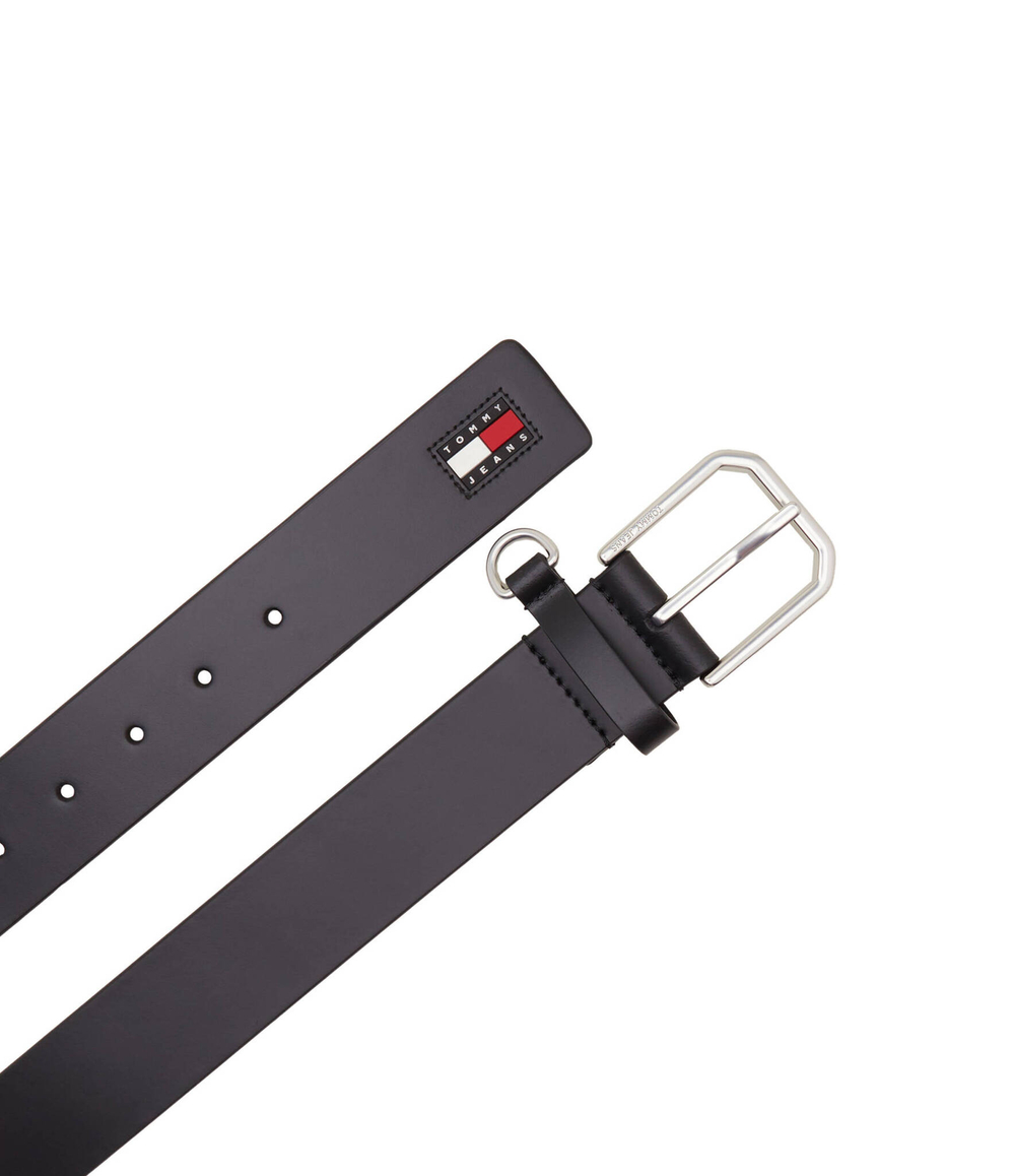 Кожаный ремень TJM D-RING BELT 4.0 Tommy Jeans - черный(AM0AM11666)