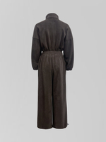 Комбинезон Argina 018 флисовый с резинкой на талии и полузамком